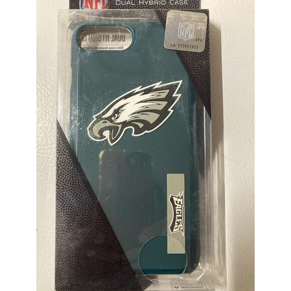 NEW For iPhone 7 Plus / iPhone 8 Plus - Hard Hybrid Armor Case Cover Eagles - Picture 1 of 3